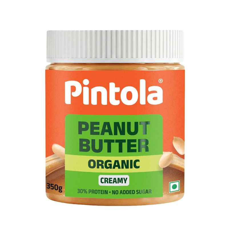 Pintola Organic Unsweetened Peanut Butter Creamy