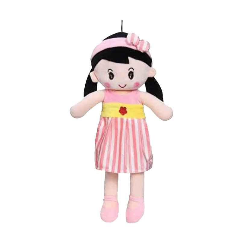 DearJoy Molly Rag Doll | Pink | 40 cm | Soft & Cute DearJoy Molly Rag Doll | Pink | 40 cm | Soft & Cute