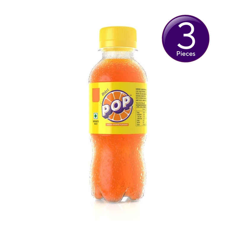 Bisleri Pop Orange Soft Drink Combo 
