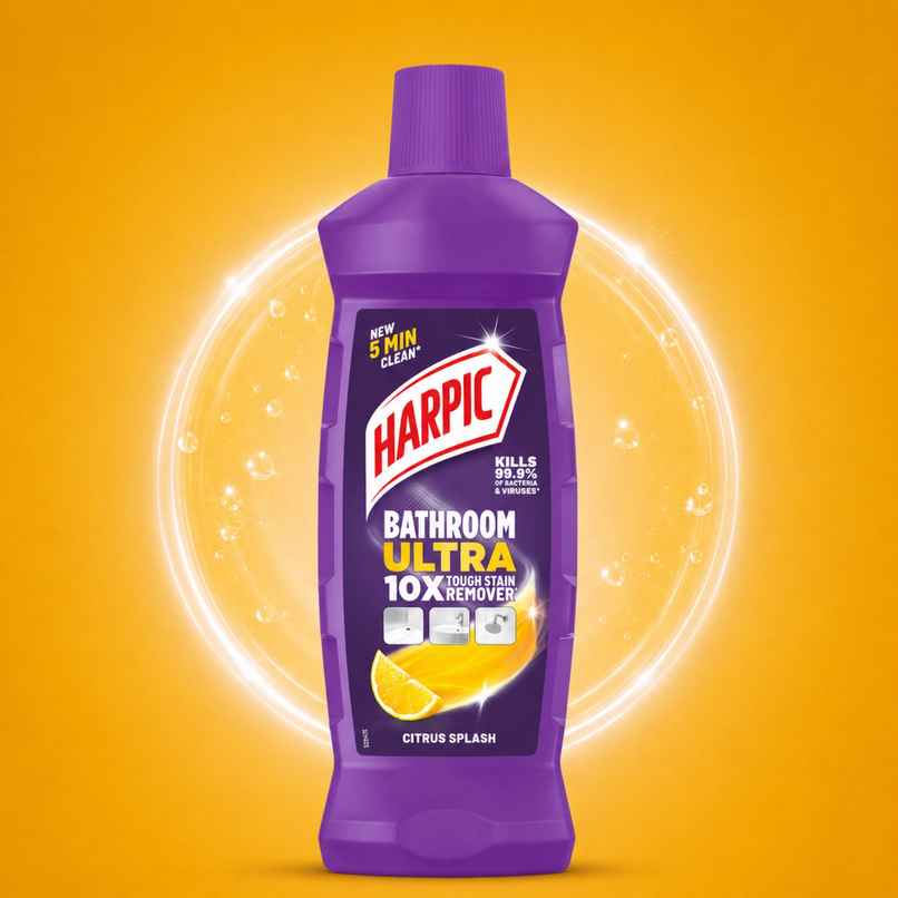 Harpic Bathroom Ultra 10X Tough Stain Remover Citrus Harpic Bathroom Ultra 10X Tough Stain Remover Citrus