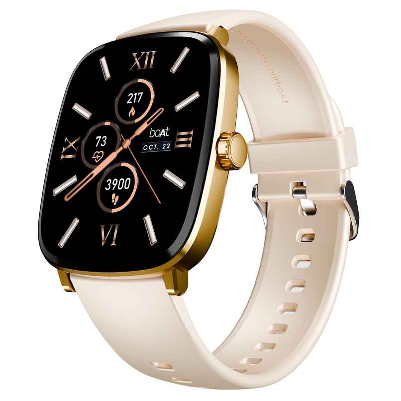 boAt Ultima Regal Smartwatch | 2.01" AMOLED Display | Women's Edition | BT Calling - Cherry Blossom boAt Ultima Regal Smartwatch | 2.01" AMOLED Display | Women's Edition | BT Calling - Cherry Blossom