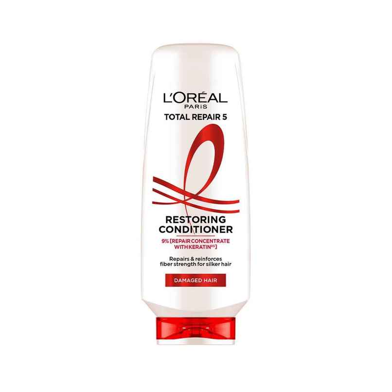 L'Oreal Paris Total Repair 5 Restoring Conditioner With Keratin XS For Damaged Hair L'Oreal Paris Total Repair 5 Restoring Conditioner With Keratin XS For Damaged Hair