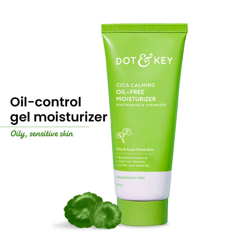 Dot & Key CICA + Niacinamide Oil-Free Moisturizer for Dark Spot, Oily, Sensitive & Acne Prone Skin Dot & Key CICA + Niacinamide Oil-Free Moisturizer for Dark Spot, Oily, Sensitive & Acne Prone Skin