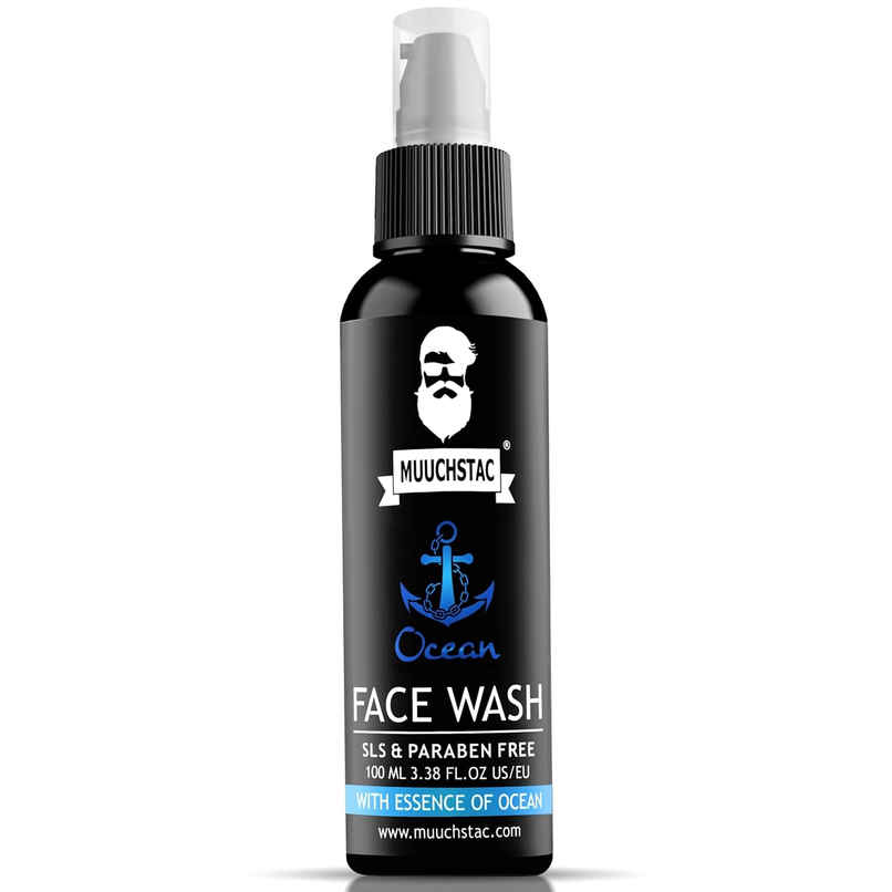 Muuchstac Ocean Face Wash for Men Fight Acne & Pimples, Brighten Skin, Oil Control Muuchstac Ocean Face Wash for Men Fight Acne & Pimples, Brighten Skin, Oil Control