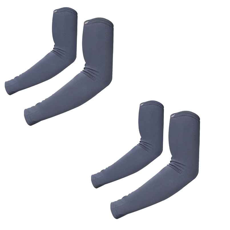 Autofy Pro-Fit 240 Gsm Unisex Arm Sleeves Uv Protection All Weather Use | Pack Of 2 / 4 Pcs | Grey Autofy Pro-Fit 240 Gsm Unisex Arm Sleeves Uv Protection All Weather Use | Pack Of 2 / 4 Pcs | Grey