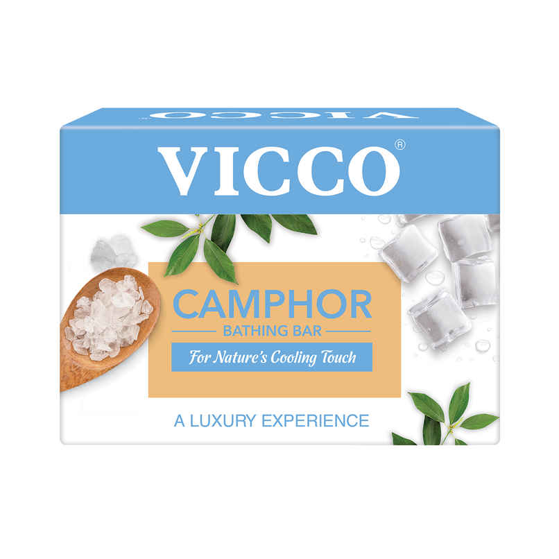 Vicco Camphor Cooling Soap Bar Vicco Camphor Cooling Soap Bar