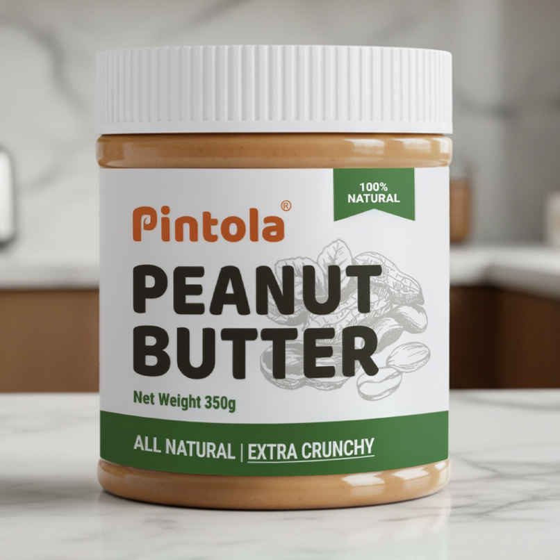 Pintola All Natural Peanut Butter, Extra Crunchy, Unsweetened, 30g Protein, Vegan, Gluten Free Pintola All Natural Peanut Butter, Extra Crunchy, Unsweetened, 30g Protein, Vegan, Gluten Free