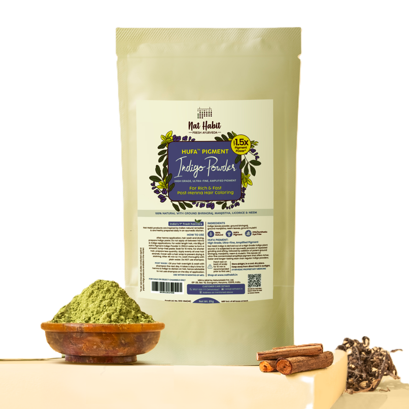 Nat Habit Natural Indigo Powder - Black