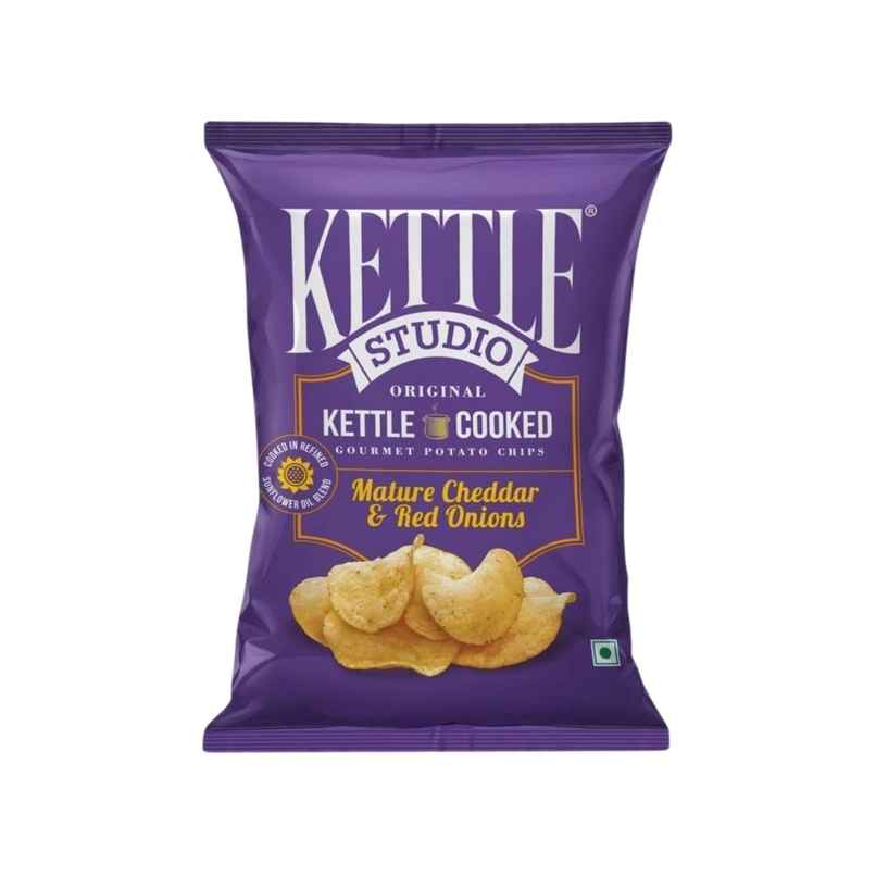 Kettle Studio Mature Cheddar & Red Onions