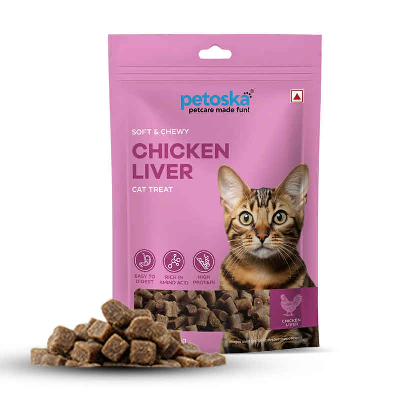 Petoska Cat Treats Liver