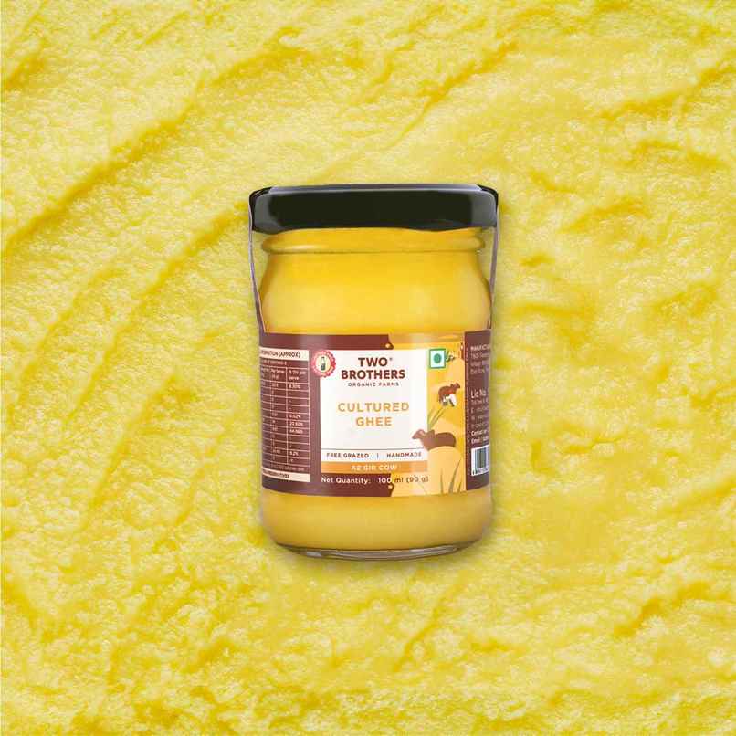 Two Brothers A2 Cultured Cow Ghee | Desi Gir Cow Two Brothers A2 Cultured Cow Ghee | Desi Gir Cow