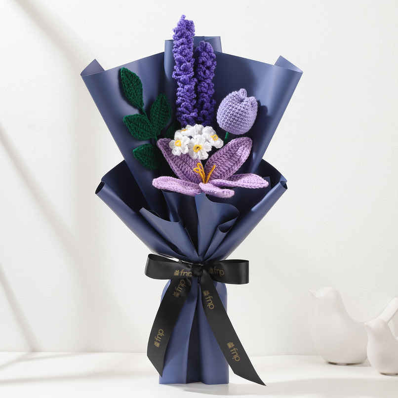 Woven Crochet Flower Elegance Bouquet | FNP