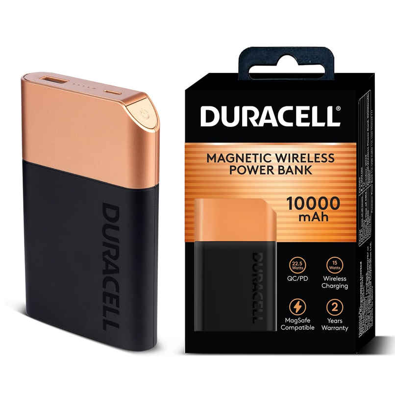 Duracell Magnetic Wireless Powerbank 10000 mAh