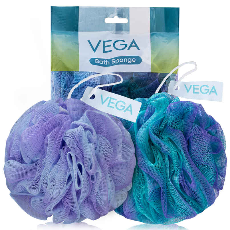 Vega BCA Duo Splash Bath Sponge Bath Loofah for Men & Women | Premium Bath Loofah | BA-3/37 Vega BCA Duo Splash Bath Sponge Bath Loofah for Men & Women | Premium Bath Loofah | BA-3/37