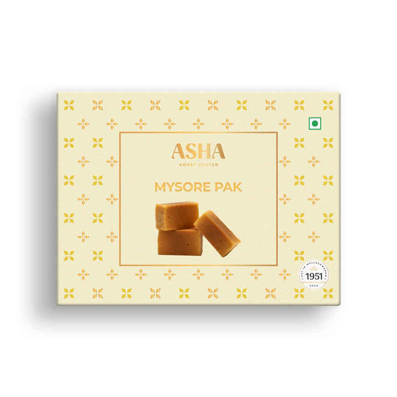 Mysore Pak - by Asha Sweet Center Mysore Pak - by Asha Sweet Center