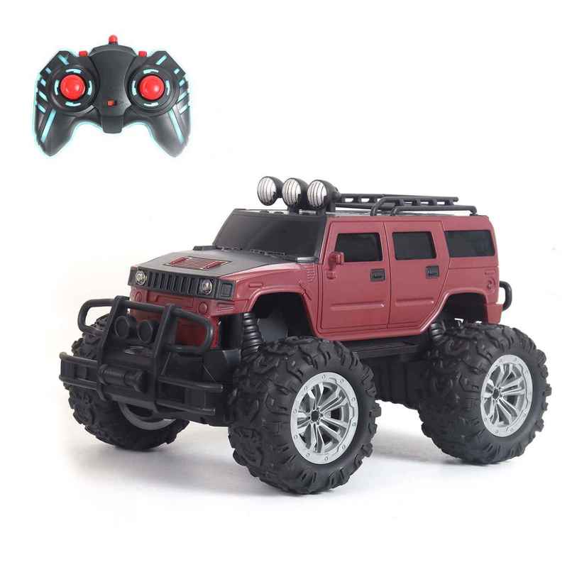 Race N Roll Off Roader Rechargeable Remote Control Monster Truck - Humm Maroon Race N Roll Off Roader Rechargeable Remote Control Monster Truck - Humm Maroon