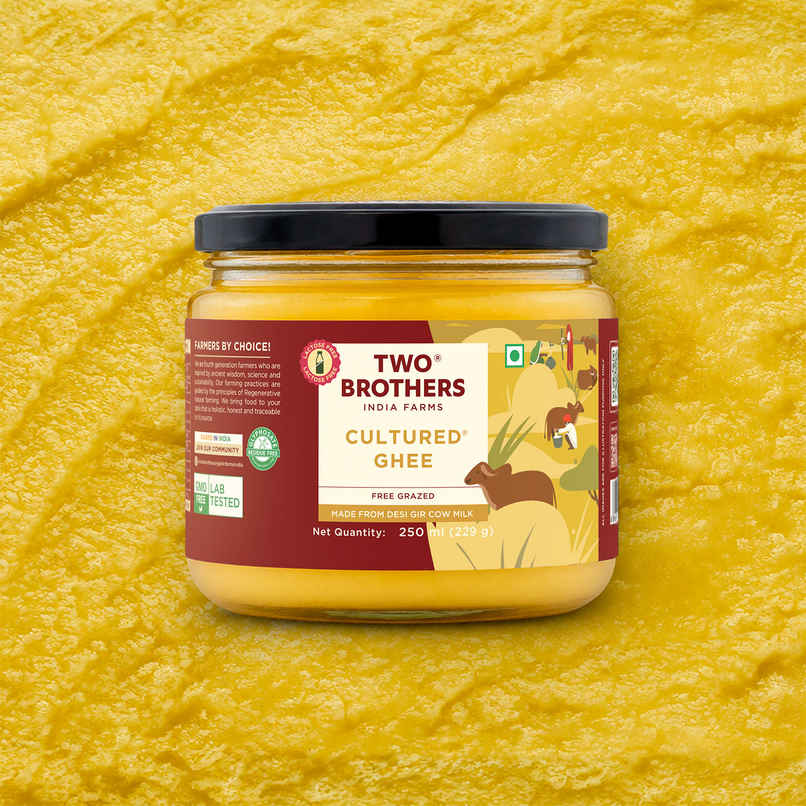 Two Brothers Desi Gir Cow Cultured Ghee