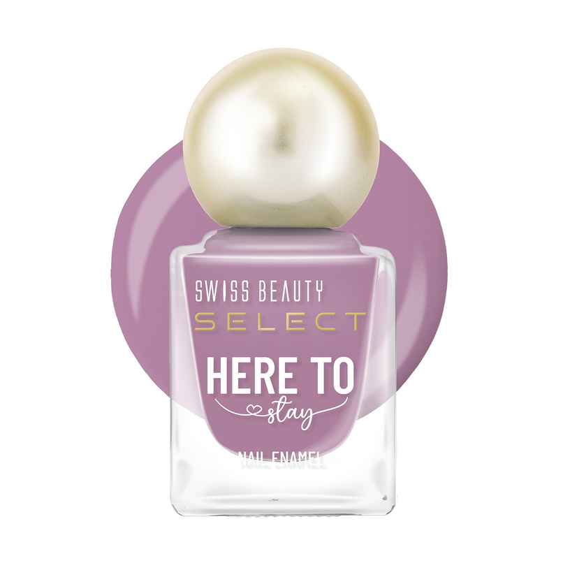 Swiss Beauty Select Here To Stay Nail Enamel - Ash Mauve