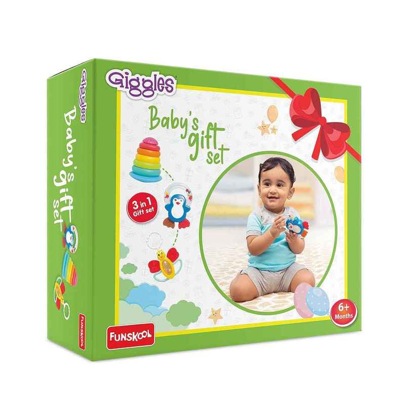 Giggles Funskool Baby Gift Set Infant Toy