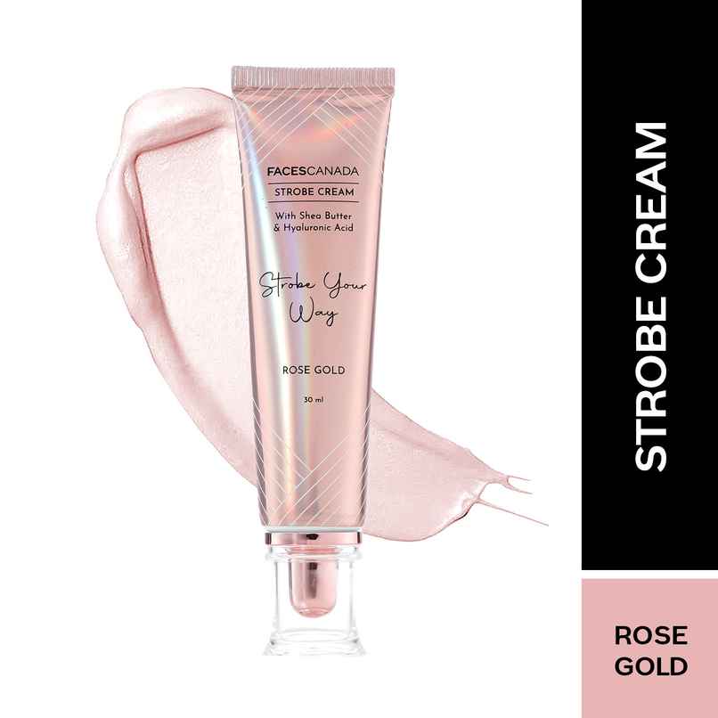 FACES CANADA Strobe Cream - Rose Gold | Primer + Highlighter + Moisturizer