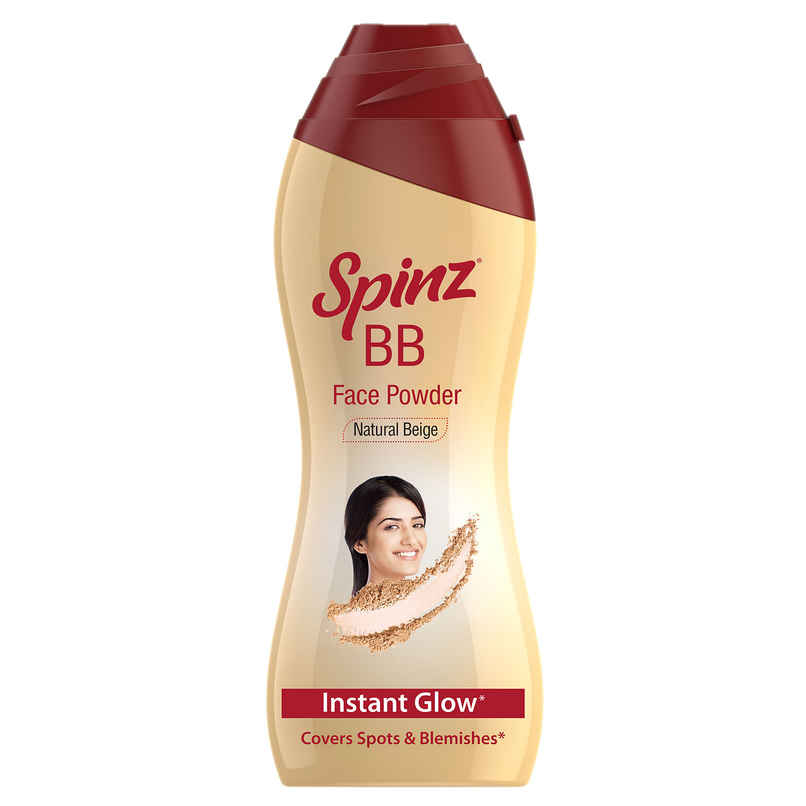Spinz BB Brightening Face Talc | Natural Beige | Covers Dark Spots Spinz BB Brightening Face Talc | Natural Beige | Covers Dark Spots