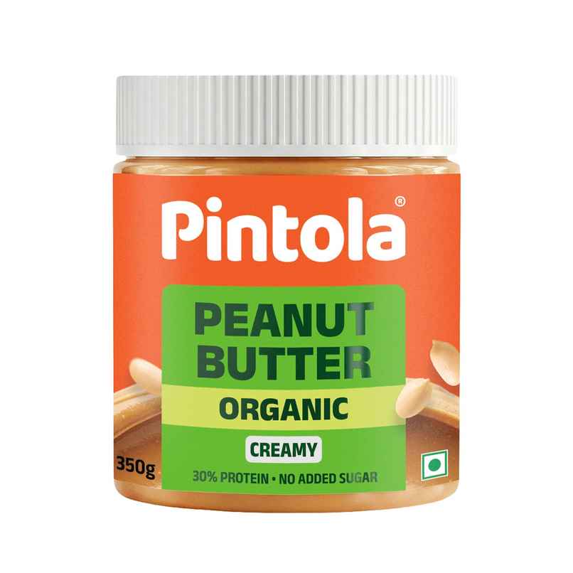 Pintola Organic Unsweetened Peanut Butter Creamy