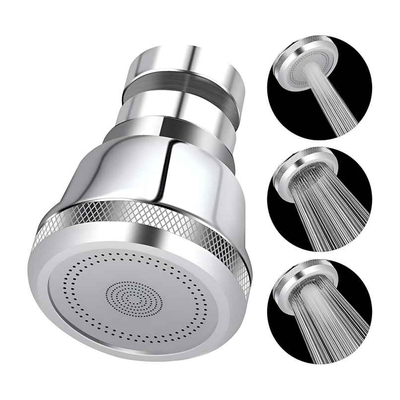 Plantex Brass Tap Extender for Kitchen Sink with 360 Degree Swivel and 3 Modes - Chrome Finish Plantex Brass Tap Extender for Kitchen Sink with 360 Degree Swivel and 3 Modes - Chrome Finish