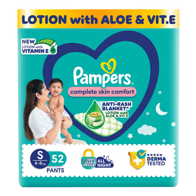 Pampers All Round Protection Pant Style Diaper | S | 52 pcs Pampers All Round Protection Pant Style Diaper | S | 52 pcs
