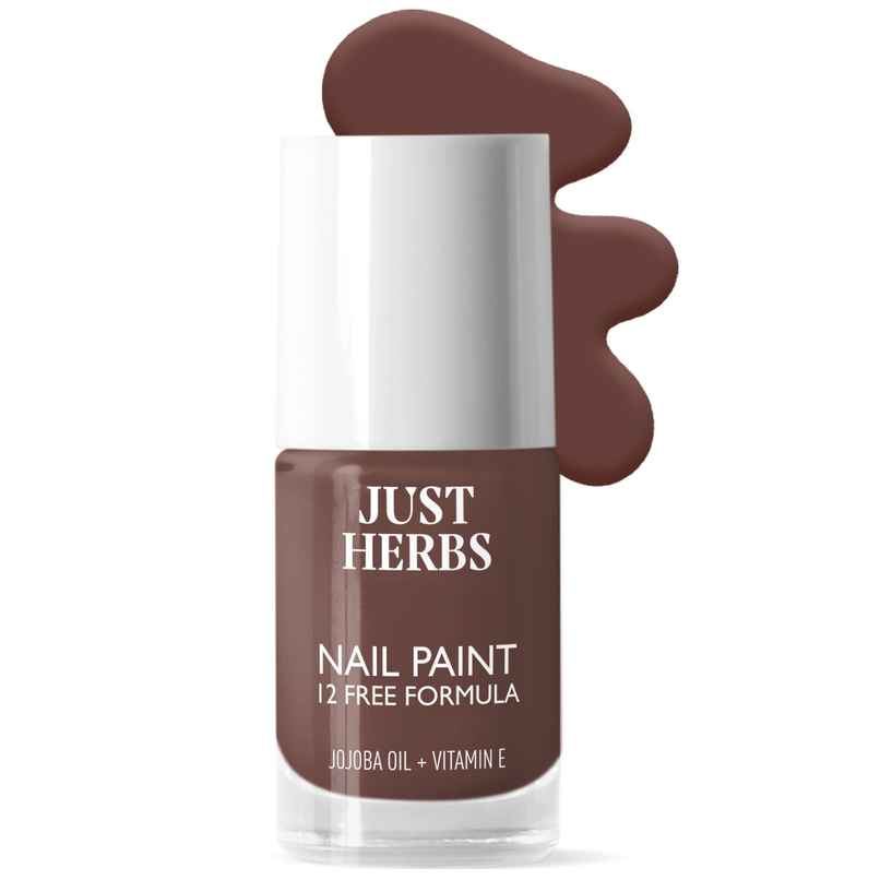 Just Herbs 12 Free Nail Paint-Smoky Gray-36 | Fun & Creative