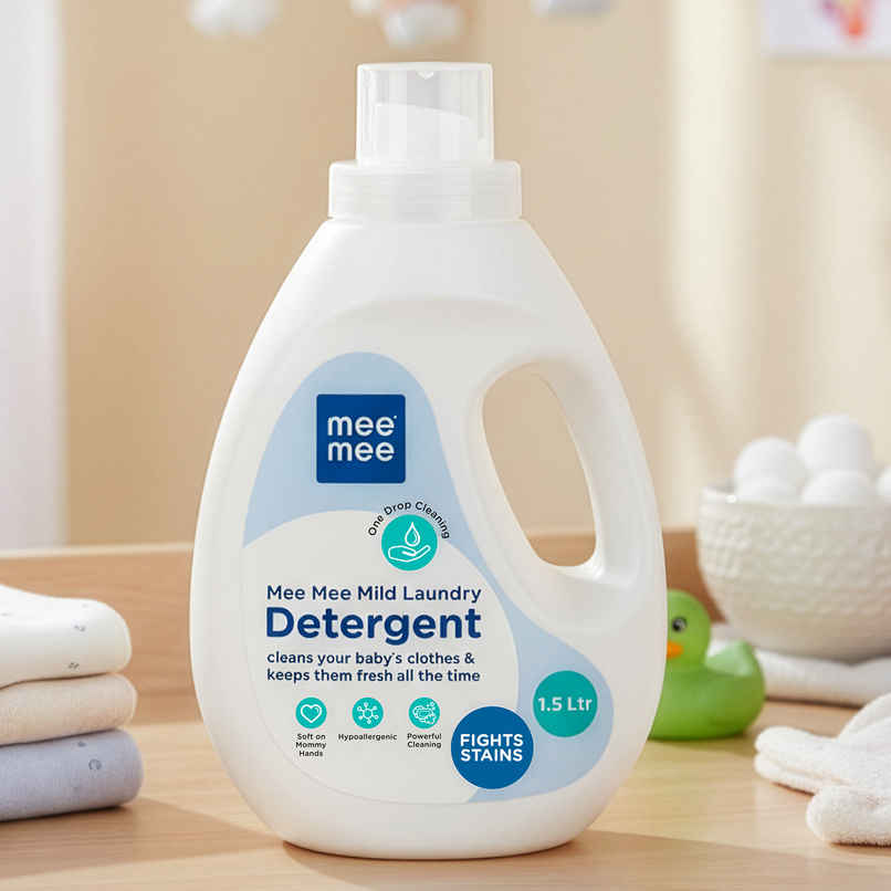 Mee Mee Anti-Bacterial Baby Laundry Detergent - One Drop Cleaning Mee Mee Anti-Bacterial Baby Laundry Detergent - One Drop Cleaning