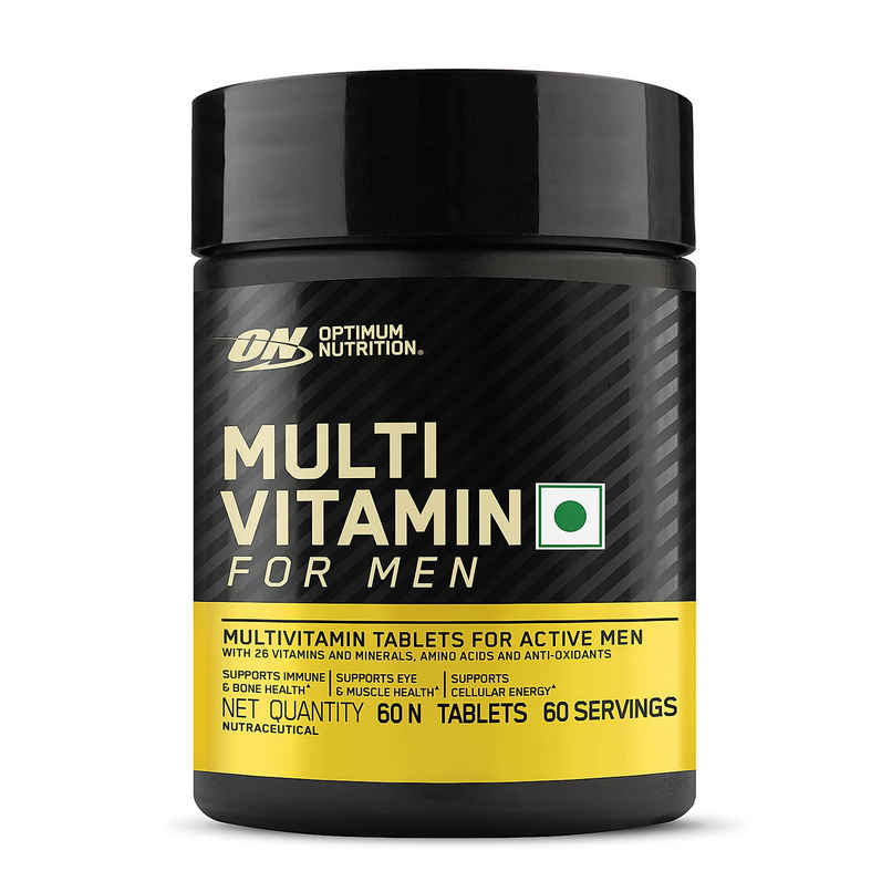 Optimum Nutrition (On) Multivitamin For Men� 60 Tablets 26 Vitamins & Minerals Amino Acids