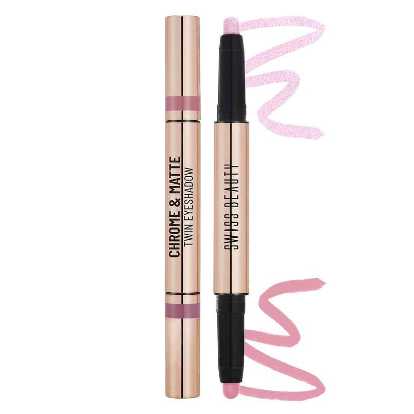 Swiss Beauty Chrome & Matte Twin Eyeshadow | 04 Autumn Break