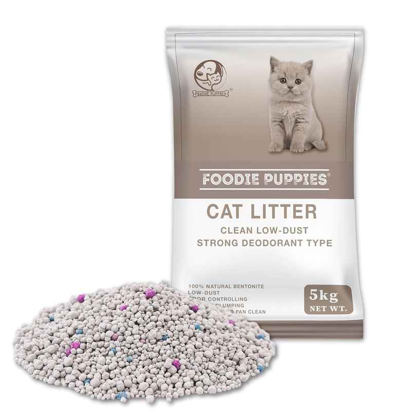 Foodie Puppies Cat Litter Sand with Lavender Fragrance for Cats and Kittens