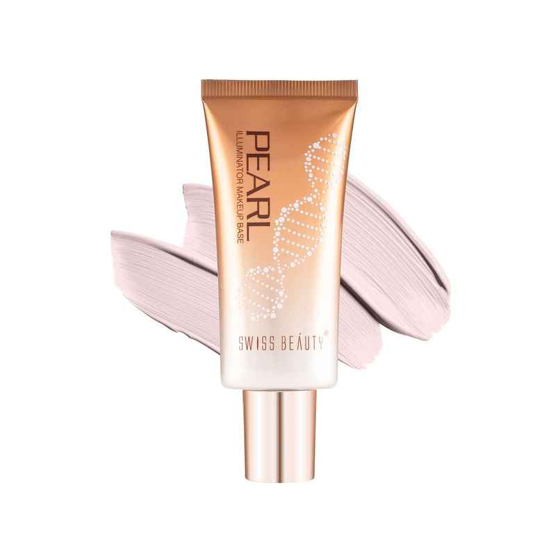 Swiss Beauty Pearl Illuminator Makeup Base - 02 Silver Pink Swiss Beauty Pearl Illuminator Makeup Base - 02 Silver Pink