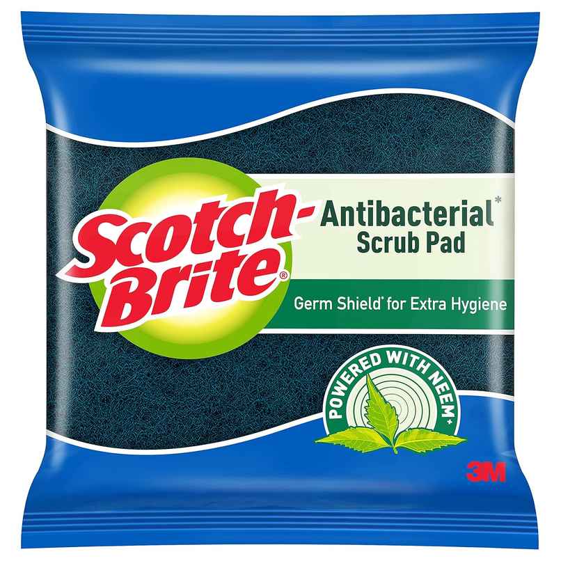 Scotch-Brite Anti Bacterial Scrub pad 3s pack
