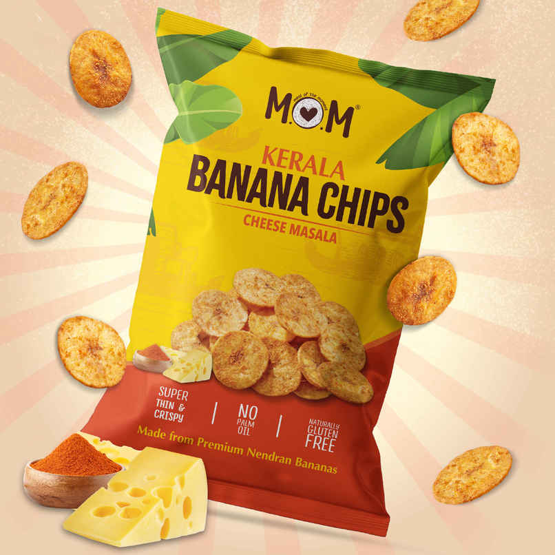 MOM Kerala Banana Chips | Cheese Masala | Crunchy & Tasty