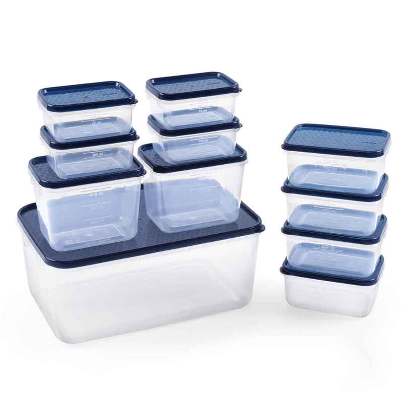 All Time Polka Storage Container Set Of 11, (5100 ml) () (11 Pc Set) (Colour May Vary) All Time Polka Storage Container Set Of 11, (5100 ml) () (11 Pc Set) (Colour May Vary)