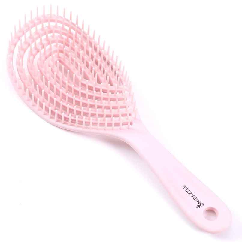 Midazzle Premium Gradient Pink 3D Hair Brush
