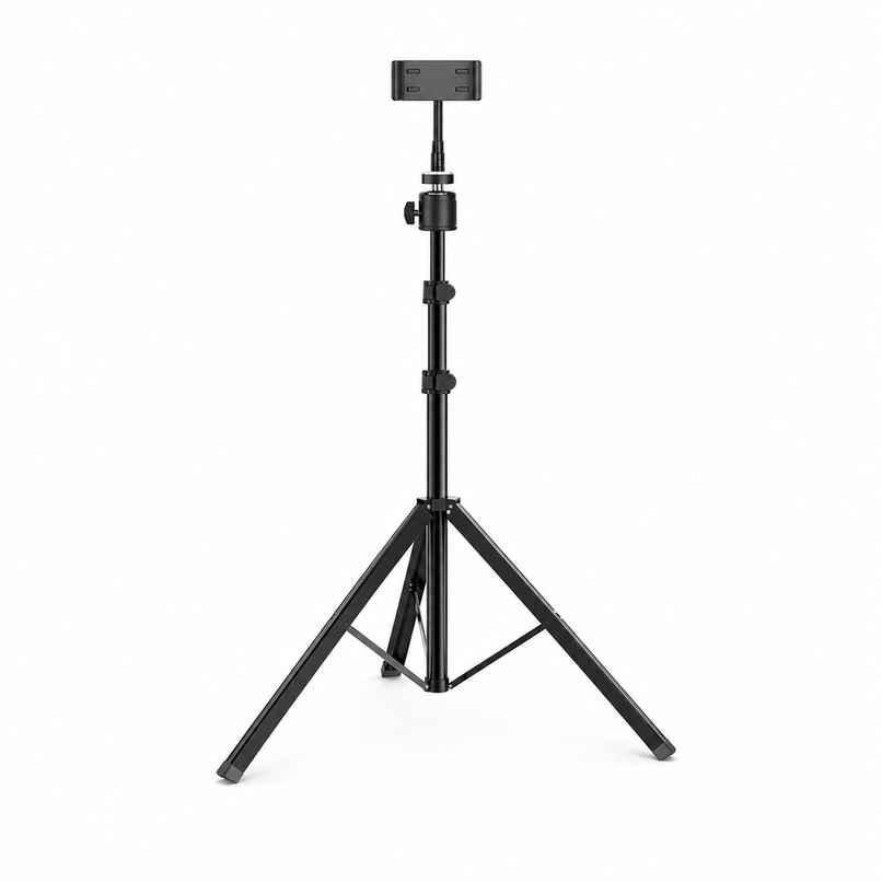 Bestor 7 Feet Adjustable Tripod Stand with Mobile Holder for Cameras