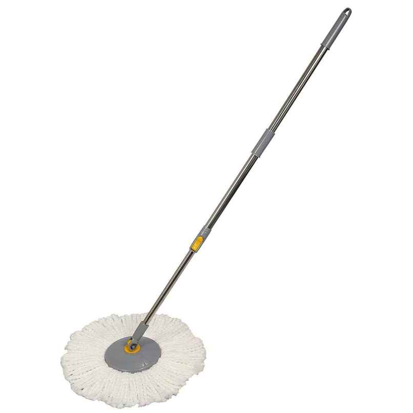 Esquire 360 Bucket Spin Mop Stick | Grey With Microfiber Refill Esquire 360 Bucket Spin Mop Stick | Grey With Microfiber Refill