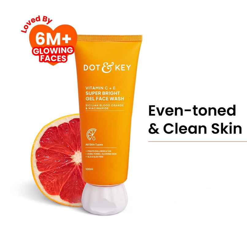 Dot & Key Vitamin C + E Super Bright Gel Face Wash Dot & Key Vitamin C + E Super Bright Gel Face Wash