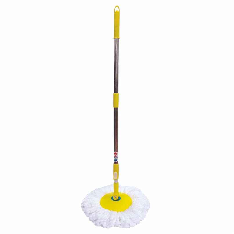 HIC Microfiber Spin Mop Set (60 cm Long Handle)