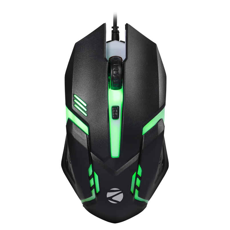 Zebronics Uzi High Precision Wired Gaming Mouse With 4 Buttons | Rainbow Led Lights | Dpi Switch Zebronics Uzi High Precision Wired Gaming Mouse With 4 Buttons | Rainbow Led Lights | Dpi Switch
