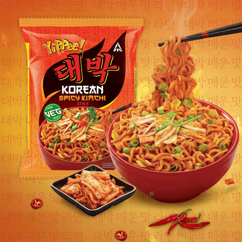 Yippee Korean Kimchi Noodles