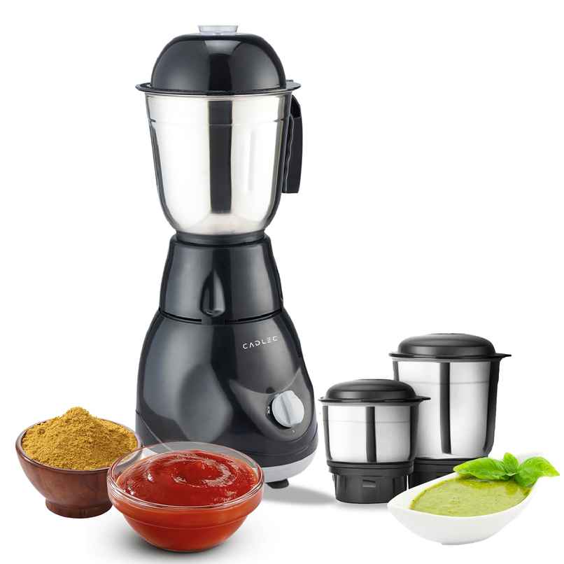 Cadlec Bullet 3 Jar Mixer Grinder with Powerful Motor | Juicer | Blender | Black