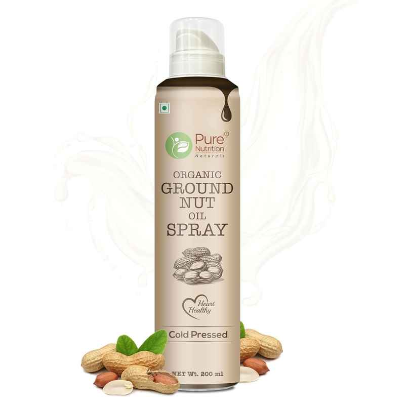 Pure Nutrition Cold Pressed Groundnut Oil | 100% Pure Peanut Oil | Heart-Healthy Cooking Pure Nutrition Cold Pressed Groundnut Oil | 100% Pure Peanut Oil | Heart-Healthy Cooking