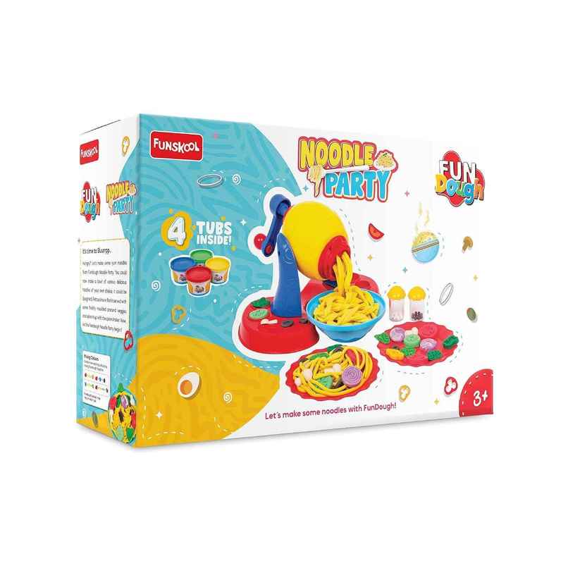 Fundough Noodle Party, Play Dough, Child-Safe Clay