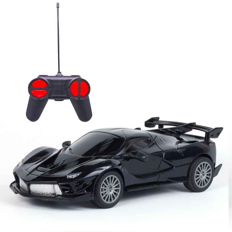 Race N Roll Hi Speed Rechargeable Remote Control Car 1:24 - Fer Black Race N Roll Hi Speed Rechargeable Remote Control Car 1:24 - Fer Black