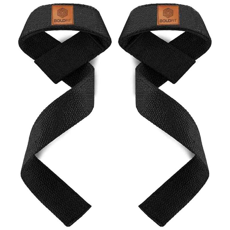 Boldfit Boldfit Weightlifting Straps Wrist Supporter For Gym Straps 1 Pair Strap Boldfit Boldfit Weightlifting Straps Wrist Supporter For Gym Straps 1 Pair Strap