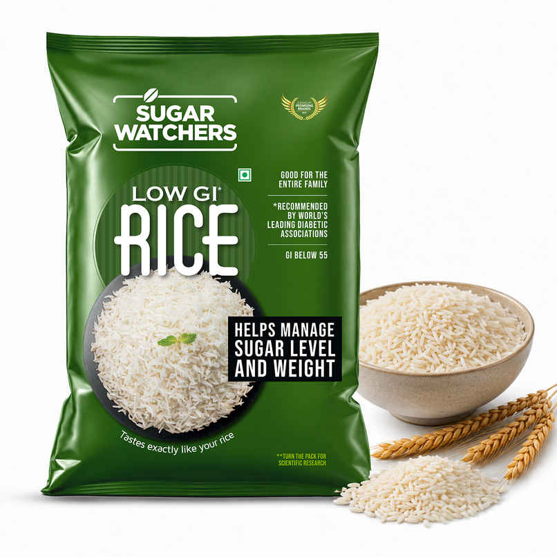 Sugar Watchers Low Gi White Rice - Diabetic Friendly Pouch